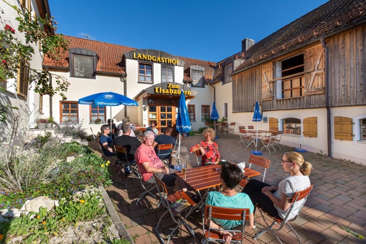 Landgasthof Zum Elsabauern Königstein in der Oberpfalz Exteriör bild